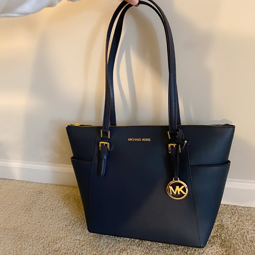 BRAND NEW Michaels Kors Bag Navy Blue $398